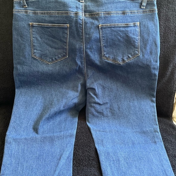 Women Within Women’s Blue Denim Jeans - Picture 6 of 8